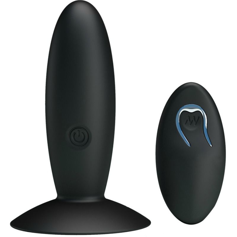 PRETTY LOVE - RECHARGEABLE ANAL PLUG WITH VIBRATION AND CONTROL - NOCTURNA DESIRES