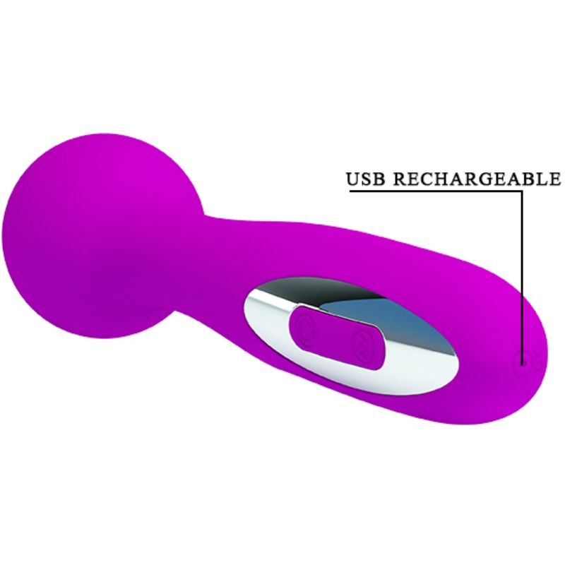 PRETTY LOVE - WADE RECHARGEABLE MASSAGER 12 FUNCTIONS PRETTY LOVE  NOCTURNA DESIRES