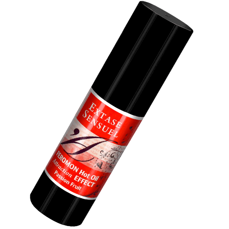 EXTASE SENSUAL - HEAT EFFECT MASSAGE OIL WITH PASSION FRUIT PHEROMONES 30 ML - NOCTURNA DESIRES