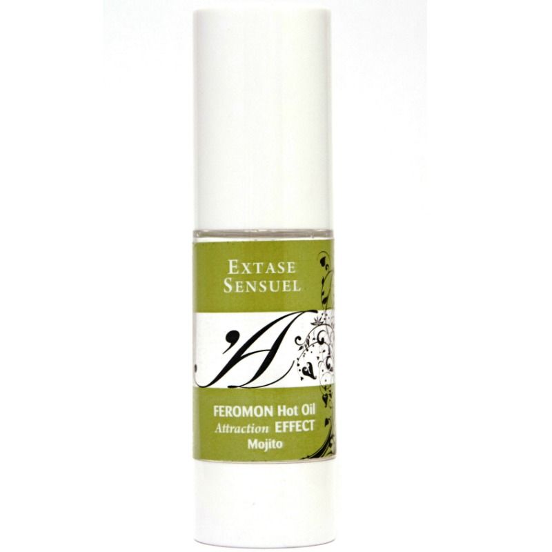 EXTASE SENSUAL - HEAT EFFECT MASSAGE OIL WITH MOJITO PHEROMONES 30 ML EXTASE SENSUAL  NOCTURNA DESIRES