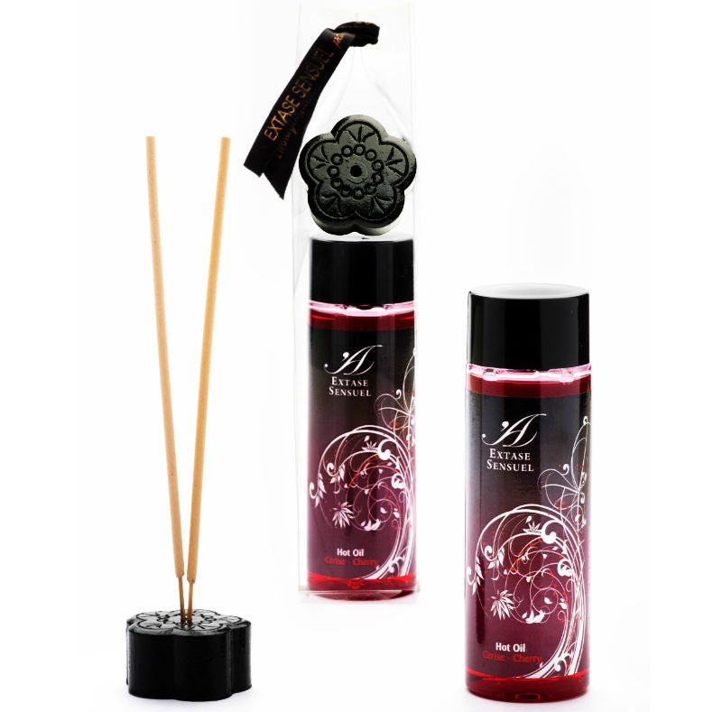 EXTASE SENSUAL - STIMULATING CHERRY OIL 100 ML EXTASE SENSUAL  NOCTURNA DESIRES