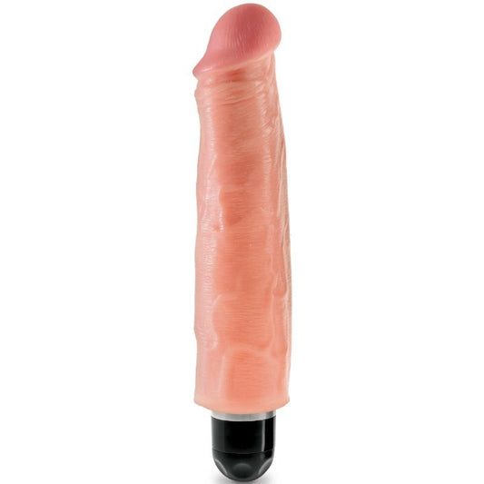 KING COCK - 17.8 CM VIBRATING STIFFY FLESH KING COCK  NOCTURNA DESIRES