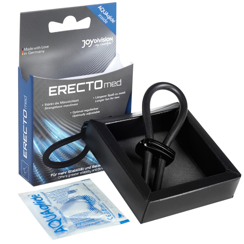 JOYDIVISION POTENZDUO - SILICONE BLACK RING - M - NOCTURNA DESIRES