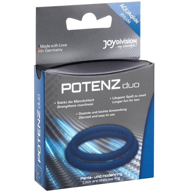 JOYDIVISION POTENZDUO - BLUE RINGS - M - NOCTURNA DESIRES