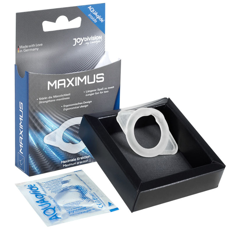 JOYDIVISION POTENZDUO - MAXIMUS WHITE RING - XS JOYDIVISION POTENZDUO  NOCTURNA DESIRES