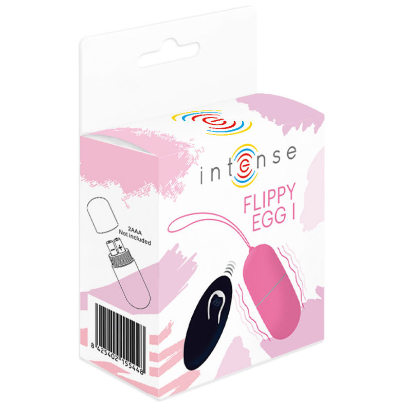 INTENSE - FLIPPY I VIBRATING EGG WITH REMOTE CONTROL PINK INTENSE COUPLES TOYS  NOCTURNA DESIRES