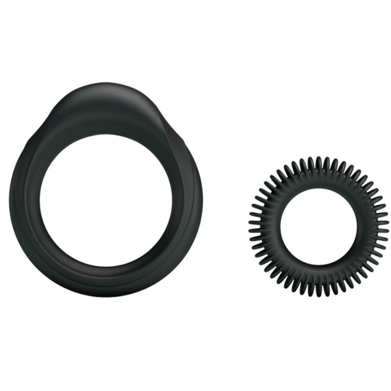BAILE - KIT 2 SILICONE RINGS RING MANHOOD BAILE FOR HIM  NOCTURNA DESIRES
