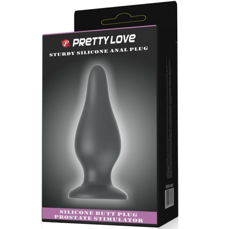PRETTY LOVE - ERGONOMIC SILICONE PLUG 15.4 CM PRETTY LOVE PARTY UP  NOCTURNA DESIRES