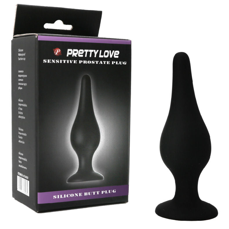 PRETTY LOVE - ERGONOMIC SILICONE PLUG 14 CM PRETTY LOVE PARTY UP  NOCTURNA DESIRES