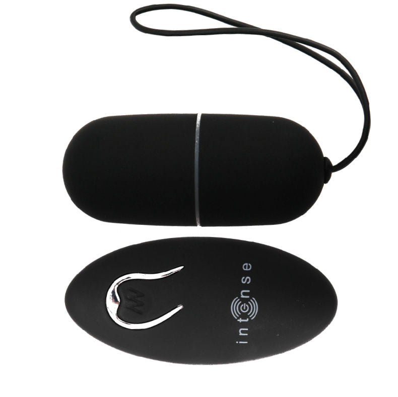 INTENSE - FLIPPY I VIBRATING EGG WITH REMOTE CONTROL BLACK INTENSE COUPLES TOYS  NOCTURNA DESIRES