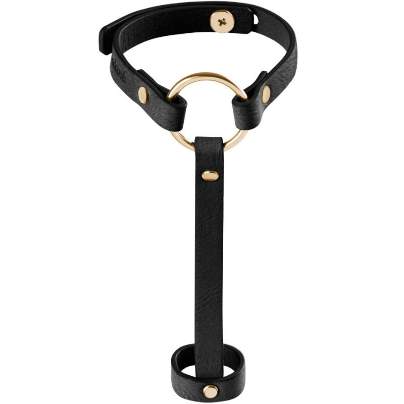 BIJOUX - INDISCRETS MAZE BRACELET / HAND HARNESS BLACK BIJOUX MAZE  NOCTURNA DESIRES