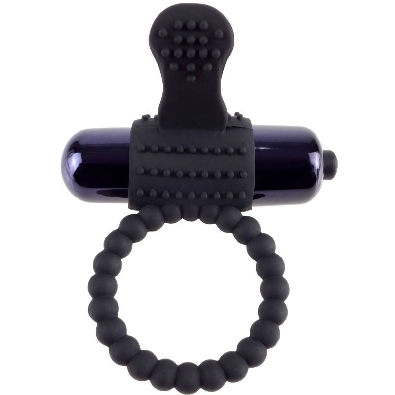 FANTASY C-RINGZ - BLACK SILICONE VIBRATING RING FANTASY C-RINGZ  NOCTURNA DESIRES