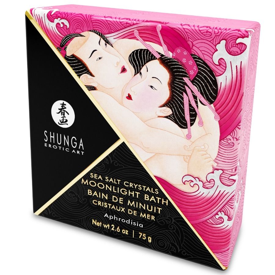 SHUNGA - APHRODISIA SCENTED BATH SALTS 75 GR SHUNGA BATH EXPERIENCE  NOCTURNA DESIRES