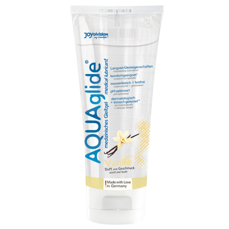 JOYDIVISION AQUAGLIDE - VANILLA WATEBASED LUBRICANT 100 ML - NOCTURNA DESIRES