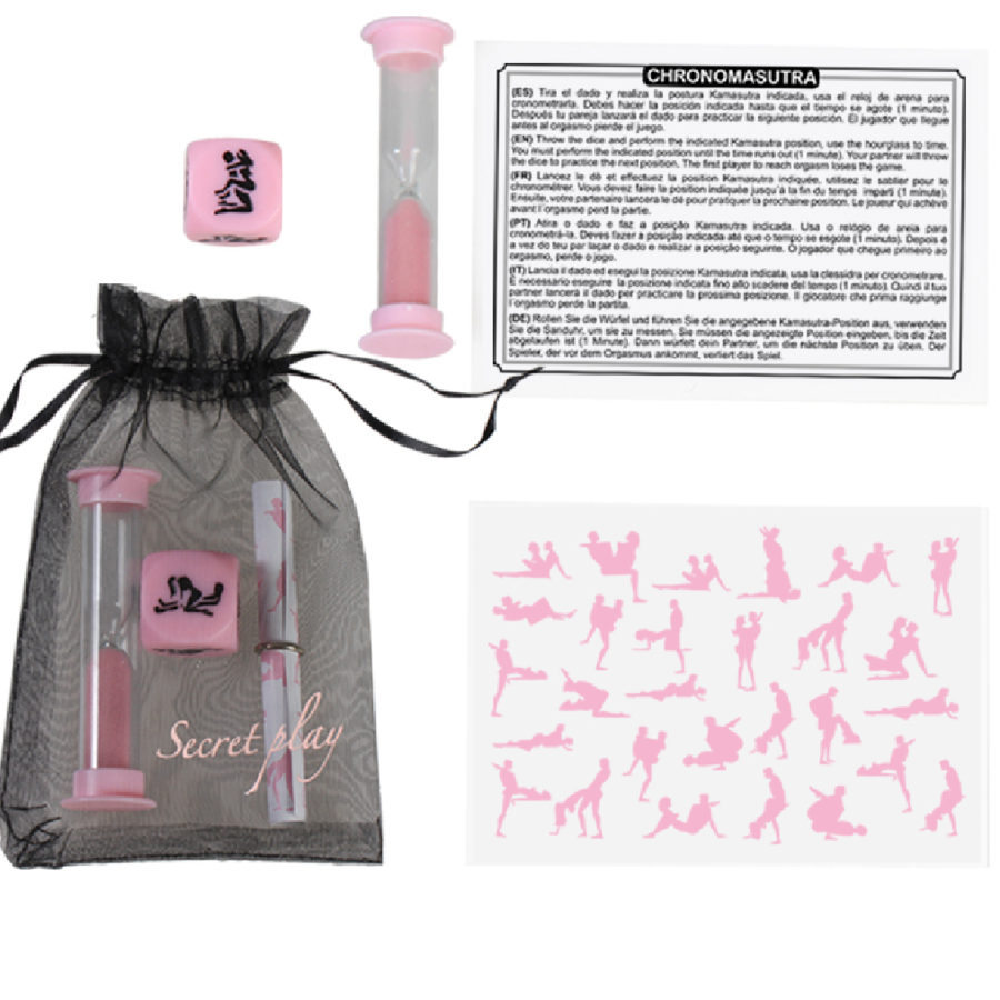 SECRETPLAY - CHRONOMASUTRA KIT (ES/EN/FR/DE/PT) - NOCTURNA DESIRES
