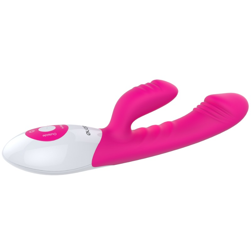 NALONE - DANCER VIBRATOR WITH RABBIT AND SOUND VIBRATION NALONE  NOCTURNA DESIRES