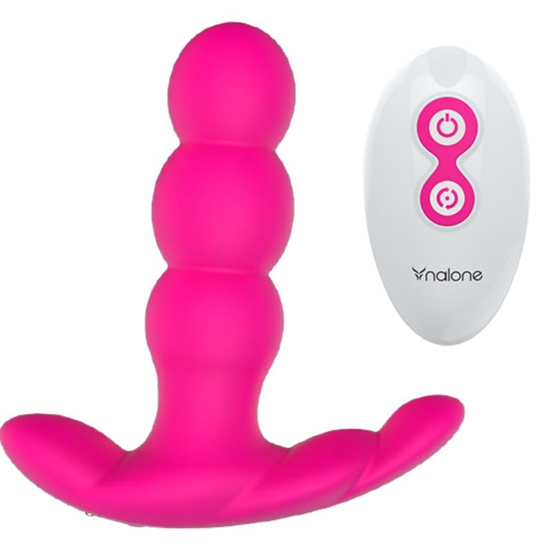 NALONE - PEARL ANAL VIBRATOR REMOTE CONTROL BLACK NALONE  NOCTURNA DESIRES