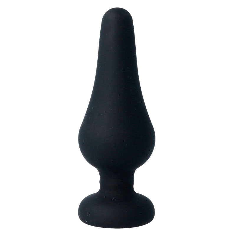 INTENSE - ANAL PLUG PIPO L BLACK SILICONE 13 CM INTENSE ANAL TOYS  NOCTURNA DESIRES