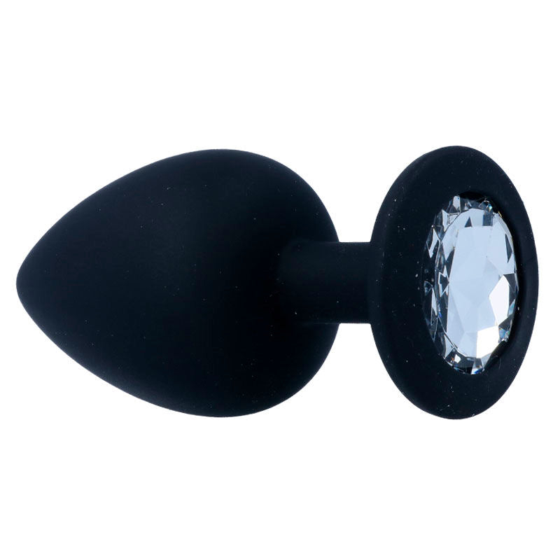 INTENSE - SHELKI L ANAL PLUG BLACK - NOCTURNA DESIRES