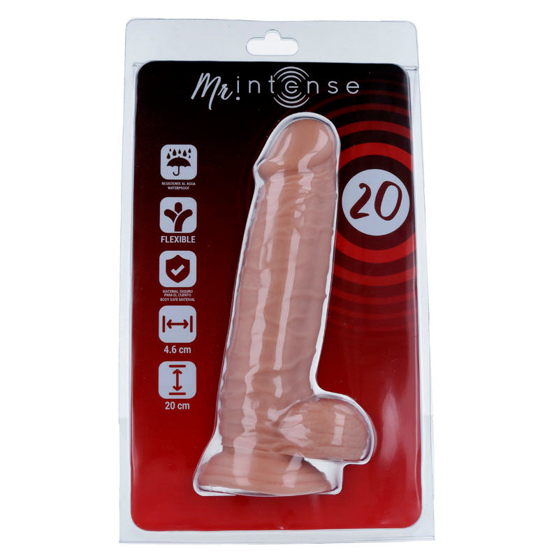 MR INTENSE - 20 REALISTIC COCK 20 CM -O- 4.6 CM MR. INTENSE  NOCTURNA DESIRES