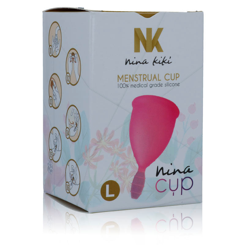 NINA KIKÍ - MENSTRUAL CUP PINK - SIZE L NINA KIKÍ  NOCTURNA DESIRES
