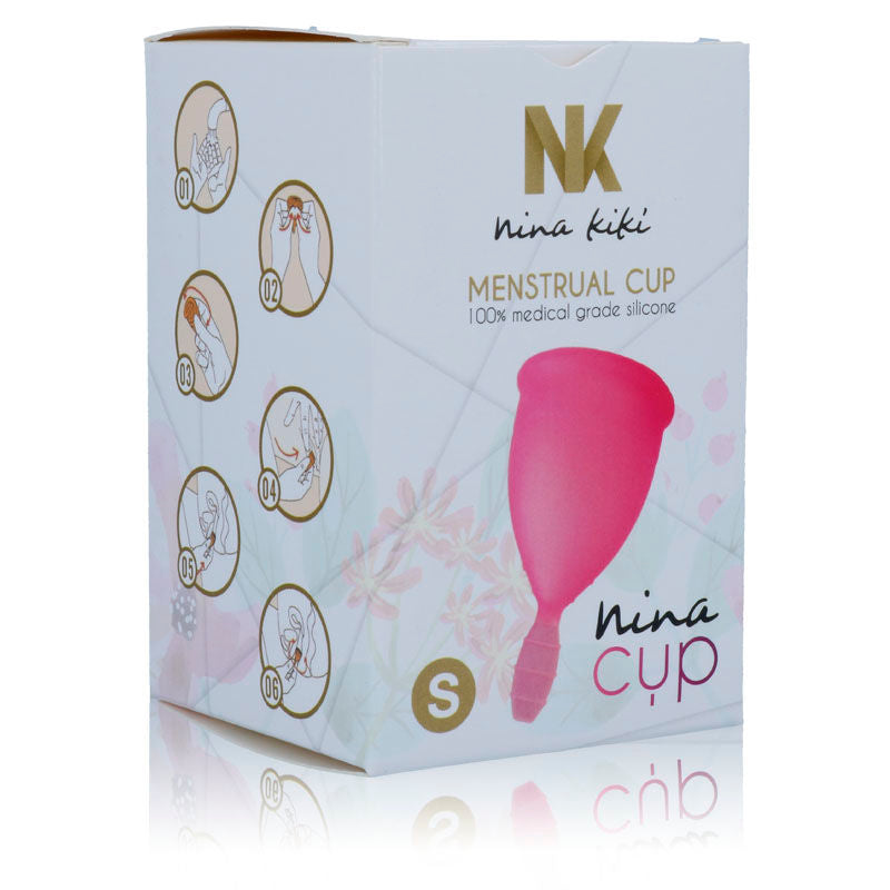 NINA KIKÍ - MENSTRUAL CUP PINK - SIZE S NINA KIKÍ  NOCTURNA DESIRES