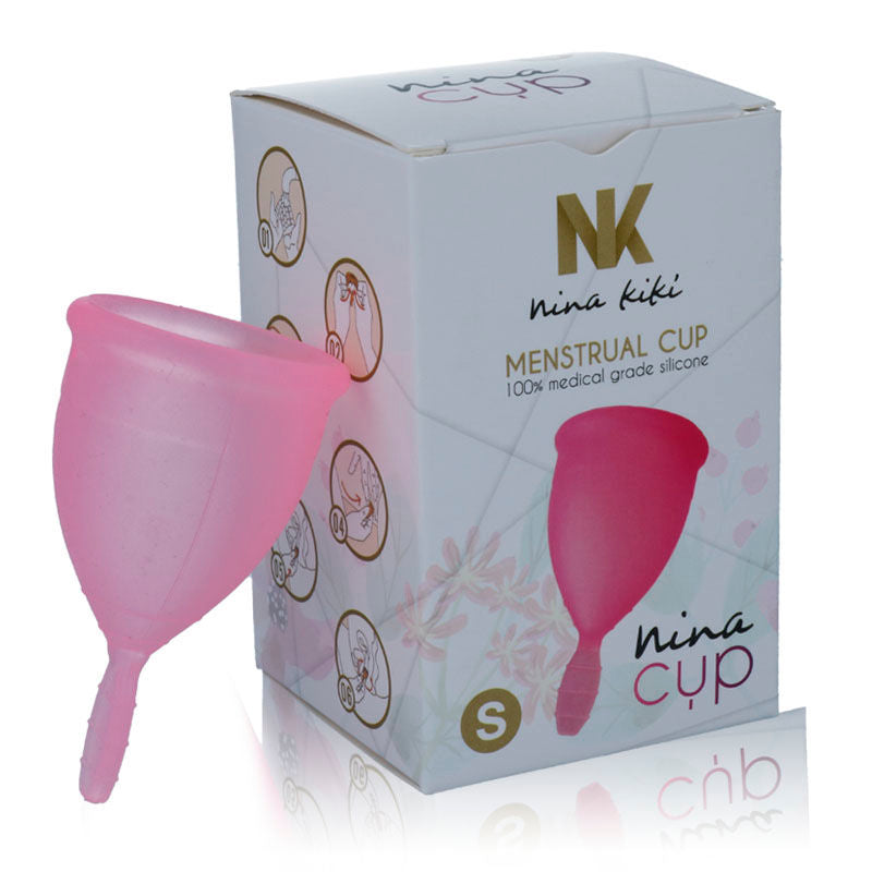 NINA KIKÍ - MENSTRUAL CUP PINK - SIZE S NINA KIKÍ  NOCTURNA DESIRES