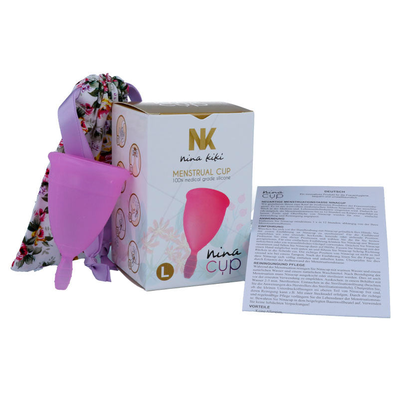 NINA KIKÍ - MENSTRUAL CUP PURPLE - SIZE L NINA KIKÍ  NOCTURNA DESIRES