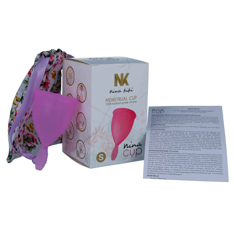 NINA KIKÍ - MENSTRUAL CUP PURPLE - SIZE S NINA KIKÍ  NOCTURNA DESIRES