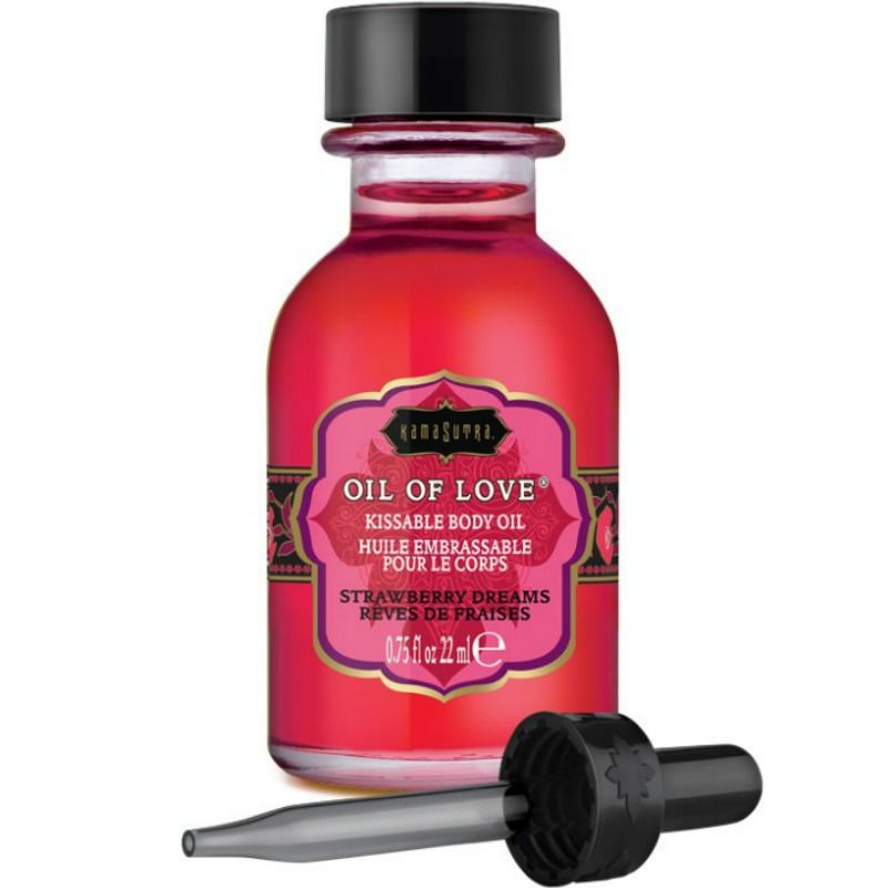 KAMASUTRA - EDIBLE OIL - STRAWBERRIES 22 ML KAMASUTRA COSMETICS  NOCTURNA DESIRES