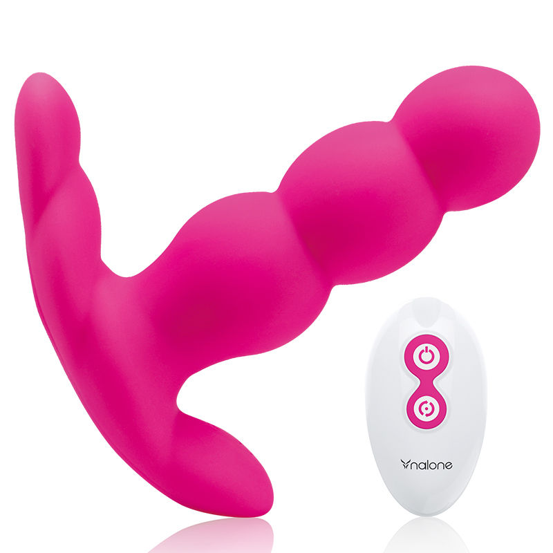NALONE - PEARL ANAL VIBRATOR REMOTE CONTROL BLACK NALONE  NOCTURNA DESIRES
