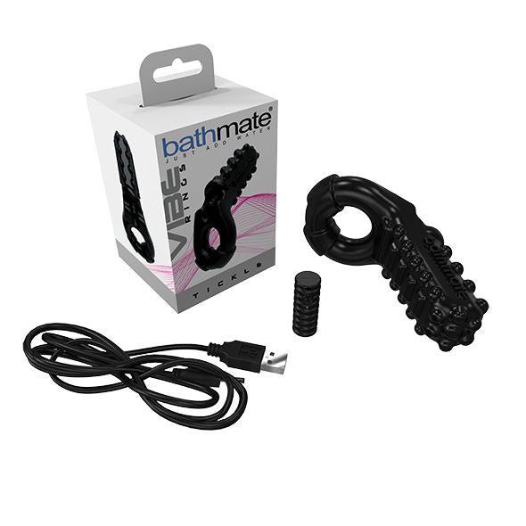 BATHMATE - VIBE RING TICKLE BATHMATE  NOCTURNA DESIRES