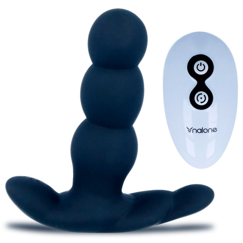 NALONE - PEARL ANAL VIBRATOR REMOTE CONTROL BLACK NALONE  NOCTURNA DESIRES