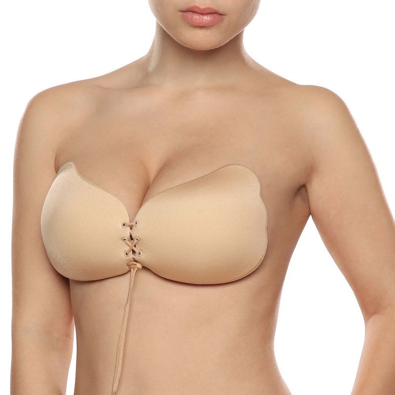 BYE-BRA - LACE-IT ENHANCEMENT PUSH-UP BEIGE CUP B BYE BRA - BRAS  NOCTURNA DESIRES