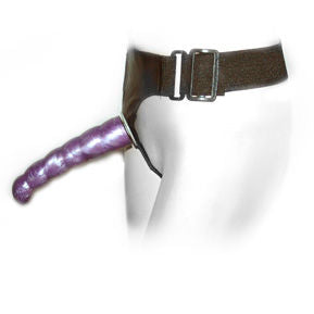 BAILE - LILAC FEMALE ANAL AND VAGINAL HARNESS GPOINT 17 CM BAILE  NOCTURNA DESIRES