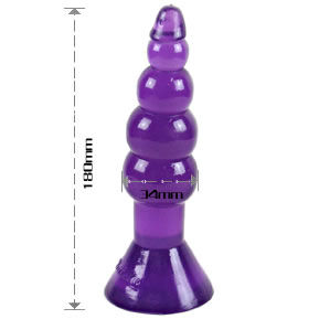 BAILE - CLIMAX HAPPENS ANAL PLUG 17 CM BAILE ANAL  NOCTURNA DESIRES
