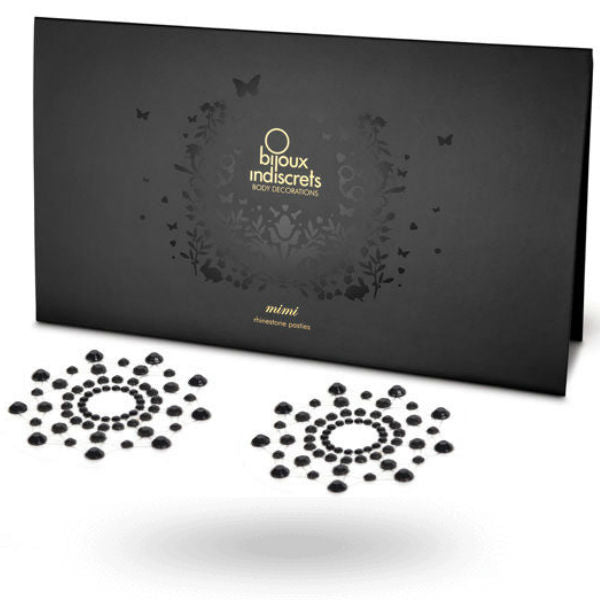 BIJOUX - INDISCRETS MIMI BLACK BIJOUX JEWELRY  NOCTURNA DESIRES