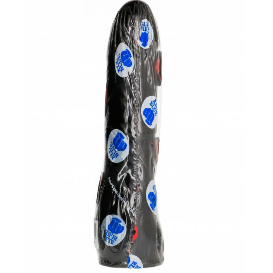 ALL BLACK - DILDO BLACK REALISTIC 20 CM ALL BLACK  NOCTURNA DESIRES