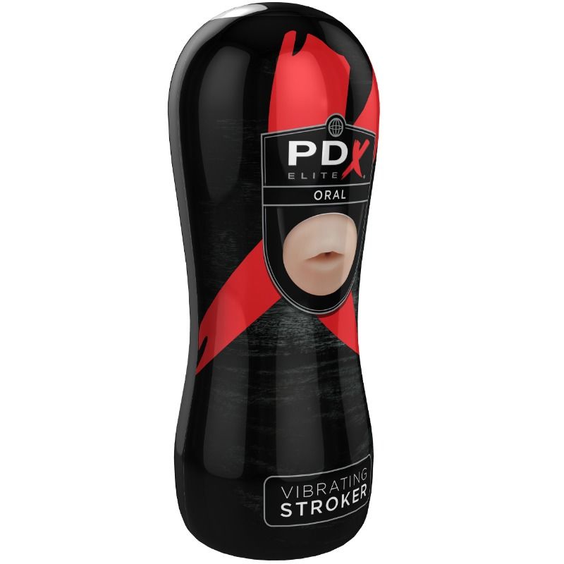 PDX ELITE - VIBRATING ORAL STROKER PDX ELITE  NOCTURNA DESIRES