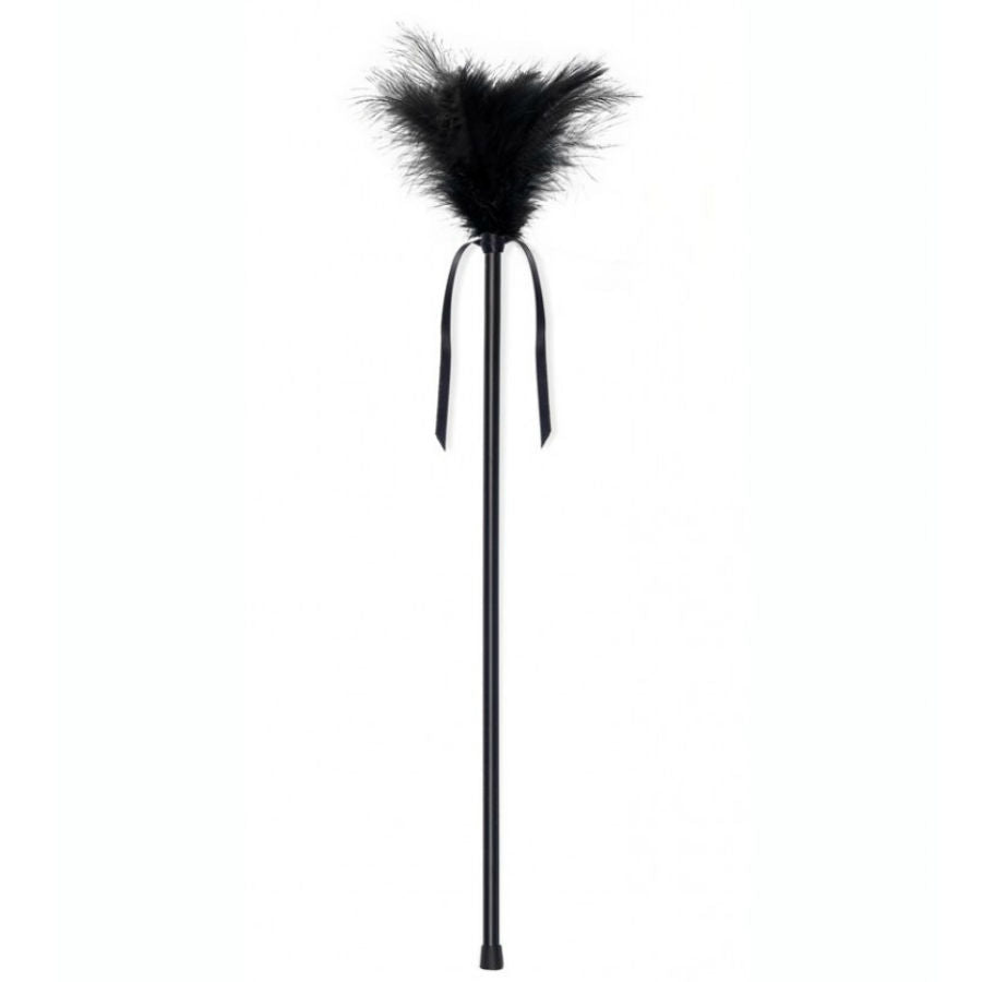 SECRETPLAY - BLACK FEATHERS 40 CM SECRETPLAY 100% FETISH  NOCTURNA DESIRES
