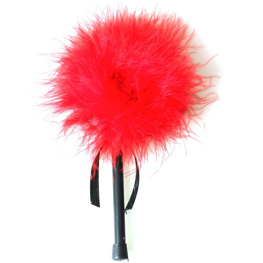 SECRETPLAY - RED MARABOU DUSTER SECRETPLAY 100% FETISH  NOCTURNA DESIRES