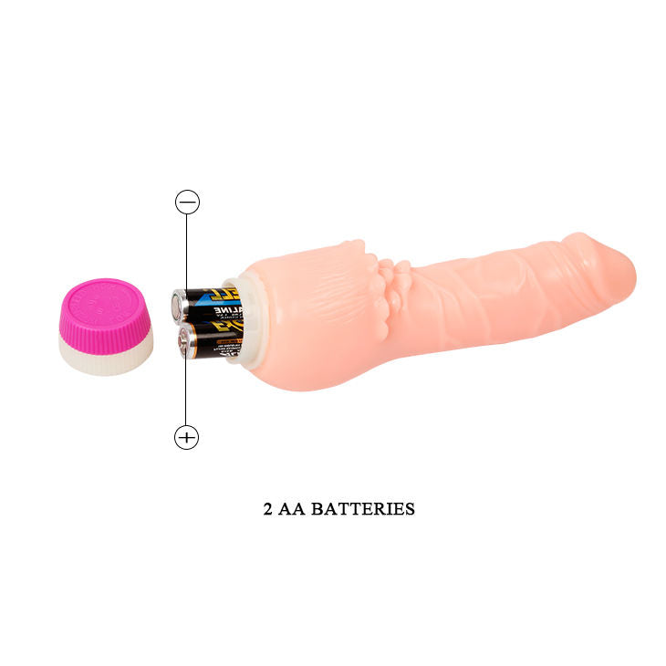 BAILE - WAVES OF PLEASURE REALISTIC VIBRATING 19.5 CM BAILE  NOCTURNA DESIRES
