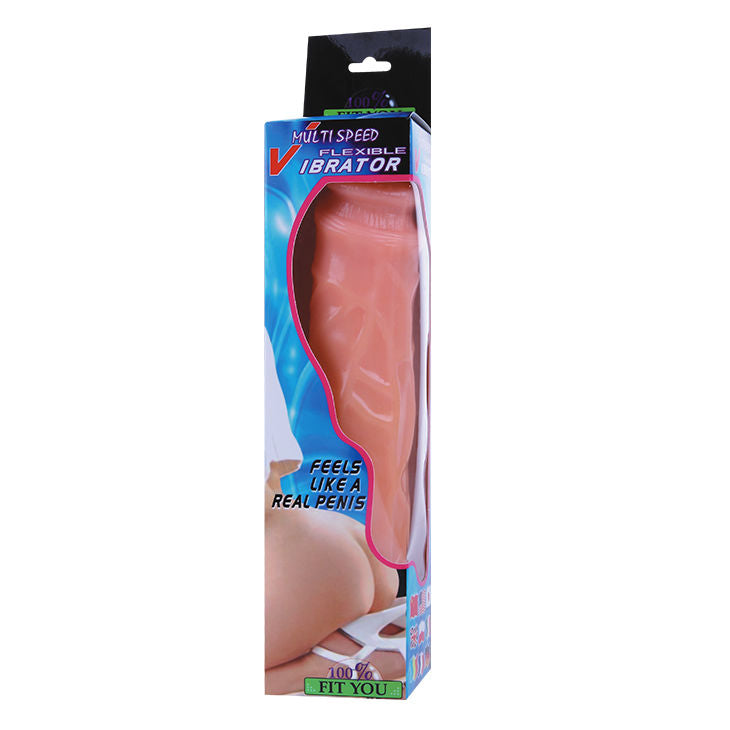BAILE - WAVES OF PLEASURE REALISTIC VIBRATING 25.5 CM BAILE  NOCTURNA DESIRES
