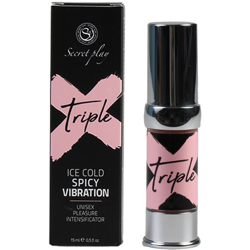 SECRETPLAY - TRIPLE X UNISEX PLEASURE INTENSIFICATOR SECRETPLAY COSMETIC  NOCTURNA DESIRES