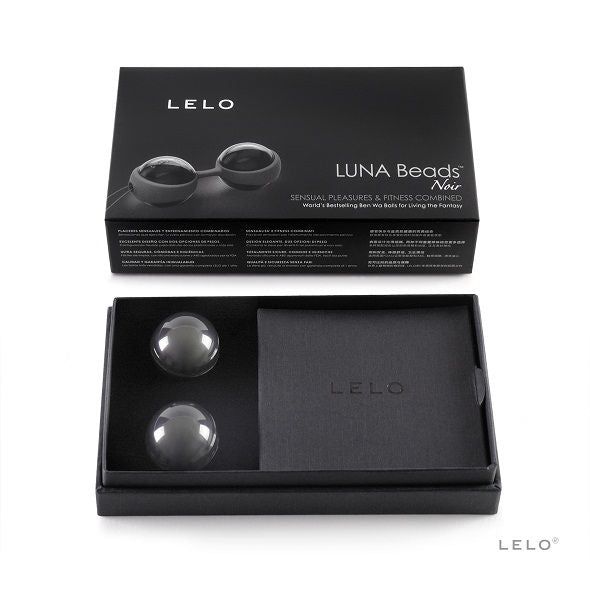 LELO - LUNA BEADS NOIR KEGEL BALLS LELO  NOCTURNA DESIRES
