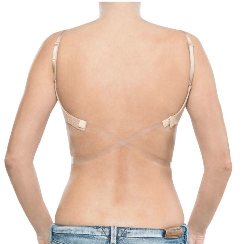 BYE-BRA - TRANSPARENT BACK STRAPS REDUCER BYE BRA - ACCESSORIES  NOCTURNA DESIRES