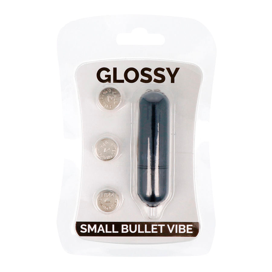 GLOSSY - SMALL BULLET VIBE BLACK GLOSSY  NOCTURNA DESIRES