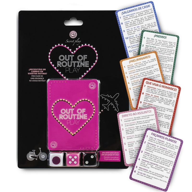 SECRETPLAY - GAME CHANGE YOUR ROUTINE OUT OF ROUTINE VERSION (ES/EN) - NOCTURNA DESIRES