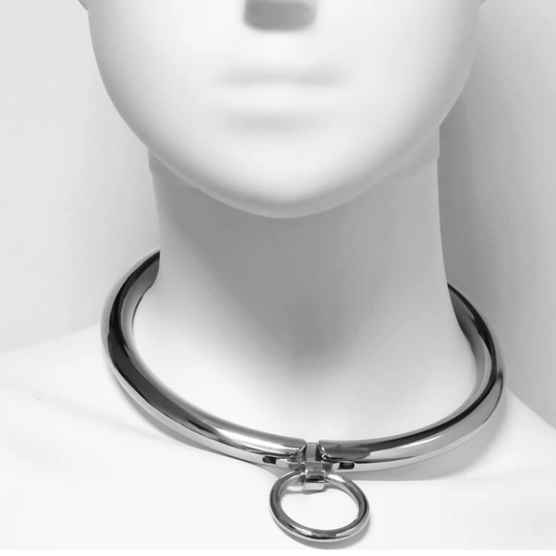 METAL HARD - METAL NECKLACE COMBINATION CLOSURE 10.5 CM - NOCTURNA DESIRES