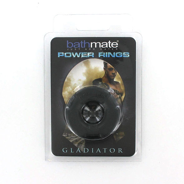 BATHMATE - BLACK GLADIATOR PENIS RING BATHMATE  NOCTURNA DESIRES
